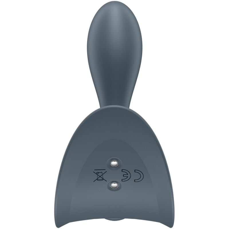 SATISFYER - BOOTY ABSOLUTE BEGINNERS 2 PLUG ANAL VIBRATOR UNISEX BLACK