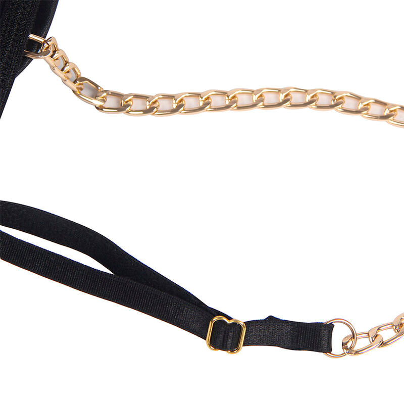 SUBBLIME - BLACK CHAIN STRAP BODY S/M