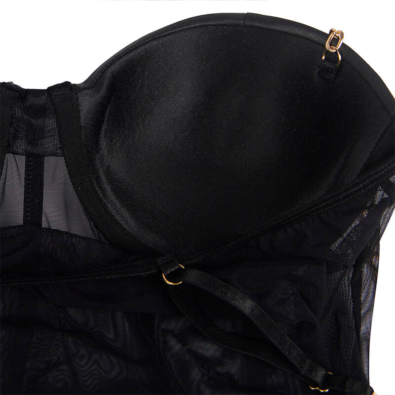 SUBBLIME - BLACK CHAIN STRAP BODY S/M