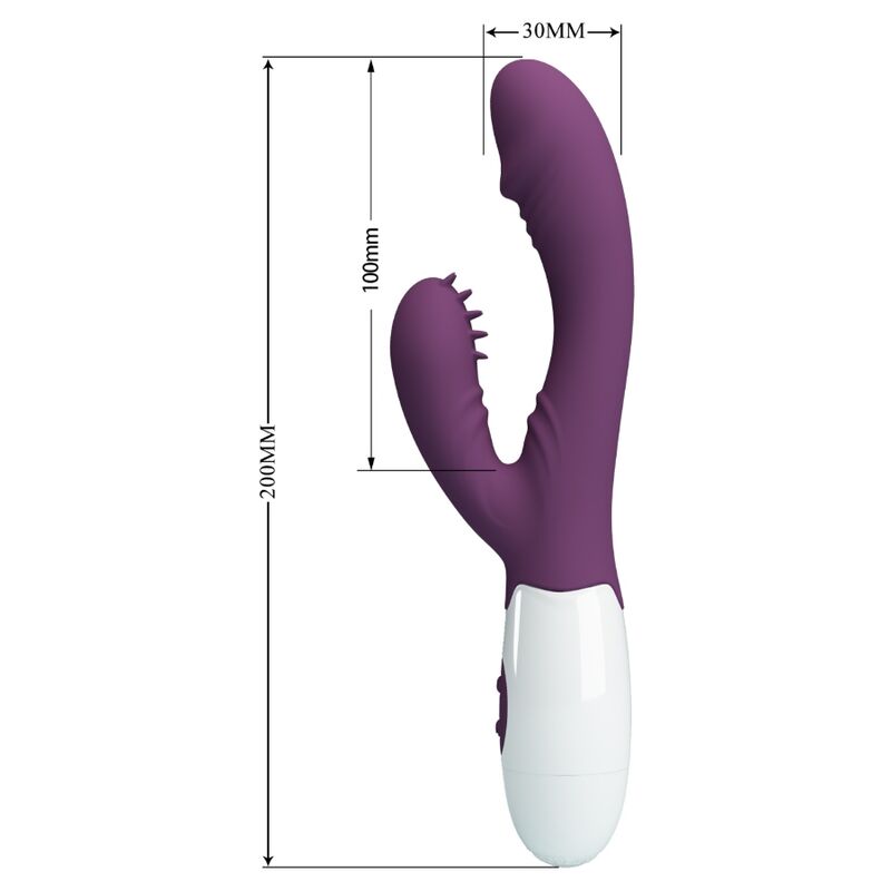 PRETTY LOVE - ANDRE RABBIT VIBRATOR & PURPLE G-SPOT STIMULATOR