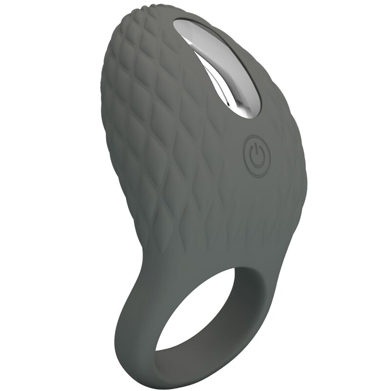 PRETTY LOVE - HELOISE VIBRATING RING WITH MEMORY GREY