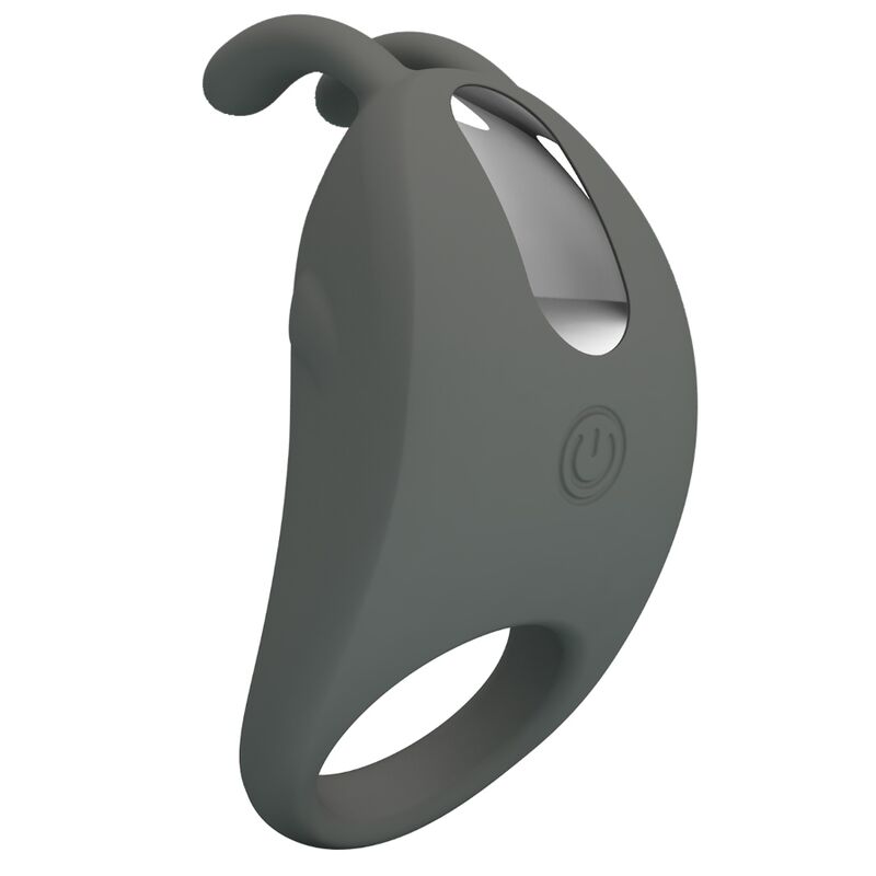 Sex Divinity - STRATUS GREY RABBIT VIBRATING RING