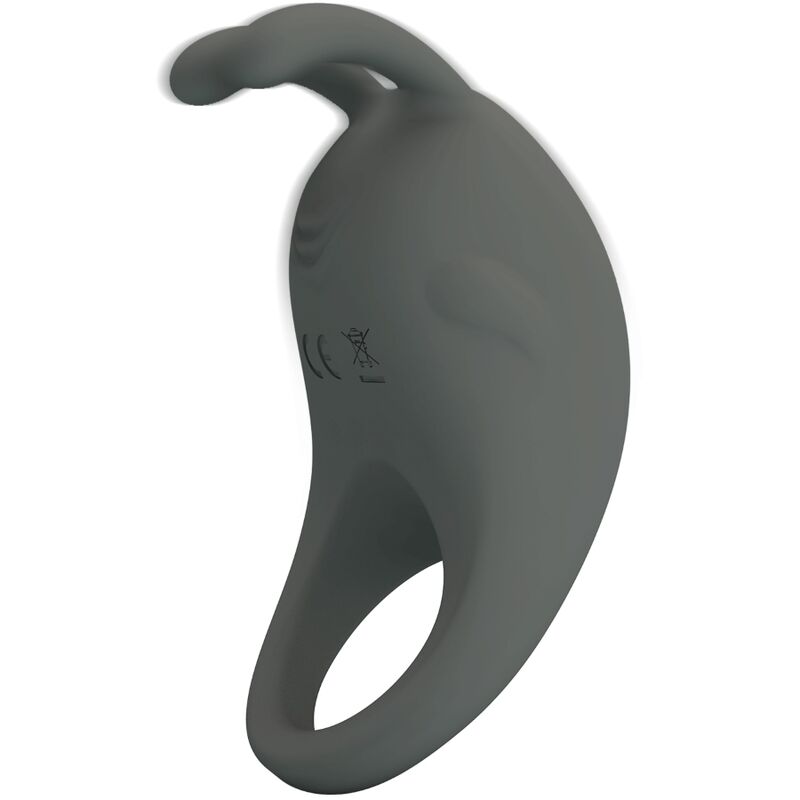 Sex Divinity - STRATUS GREY RABBIT VIBRATING RING