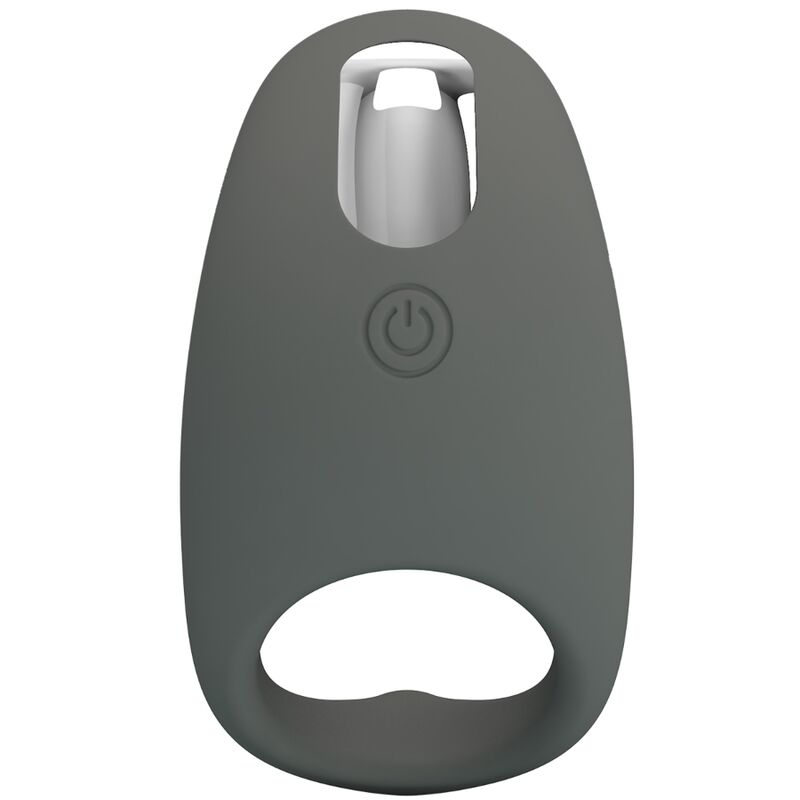 PRETTY LOVE - GEMMA VIBRATING RING WITH MEMORY GREY