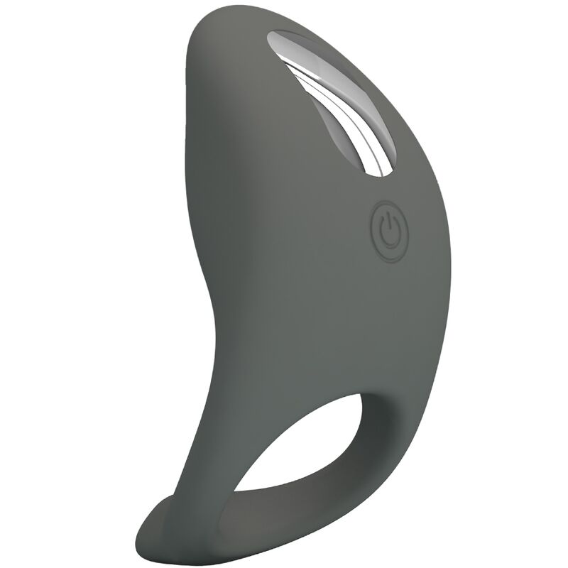 PRETTY LOVE - GEMMA VIBRATING RING WITH MEMORY GREY
