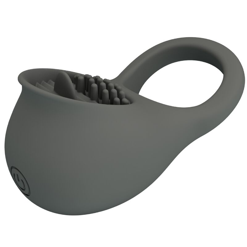 PRETTY LOVE - NIMBUS VIBRATING RING WITH GREY TONGUE