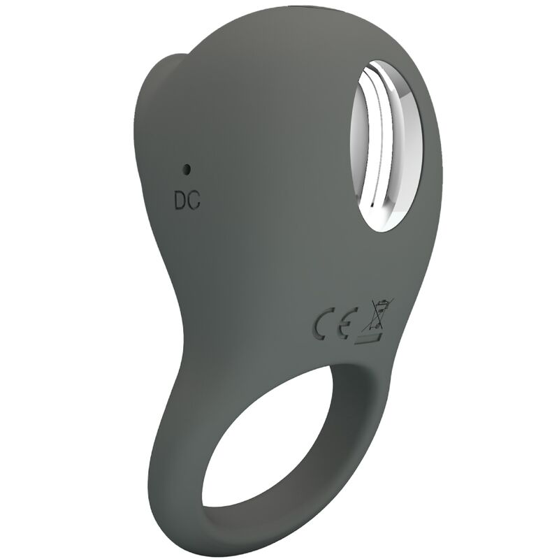 PRETTY LOVE - NIMBUS VIBRATING RING WITH GREY TONGUE