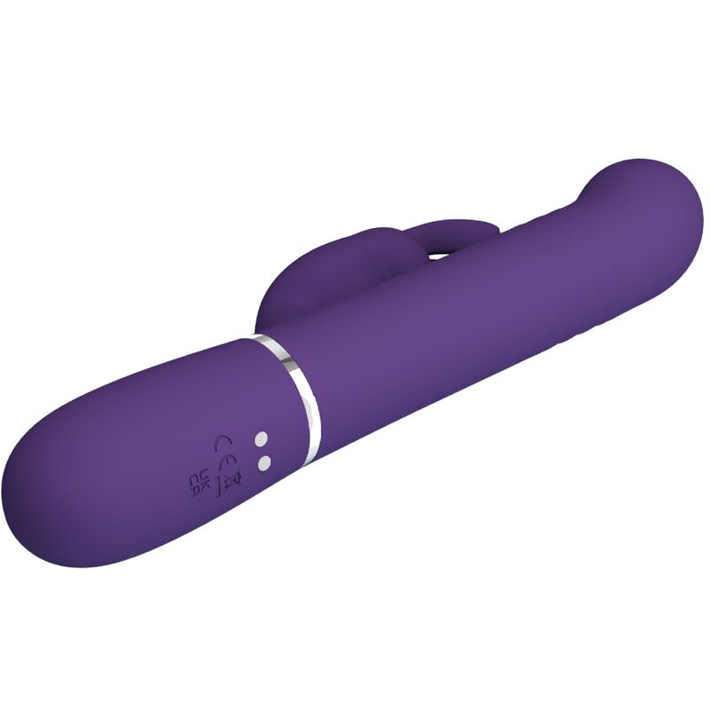 PRETTY LOVE - COALE VIBRATOR RABBIT 4 IN 1 PURPLE