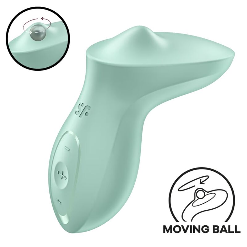 SATISFYER - EXCITERRR LAY-ON CLITORAL VIBRATOR MINT