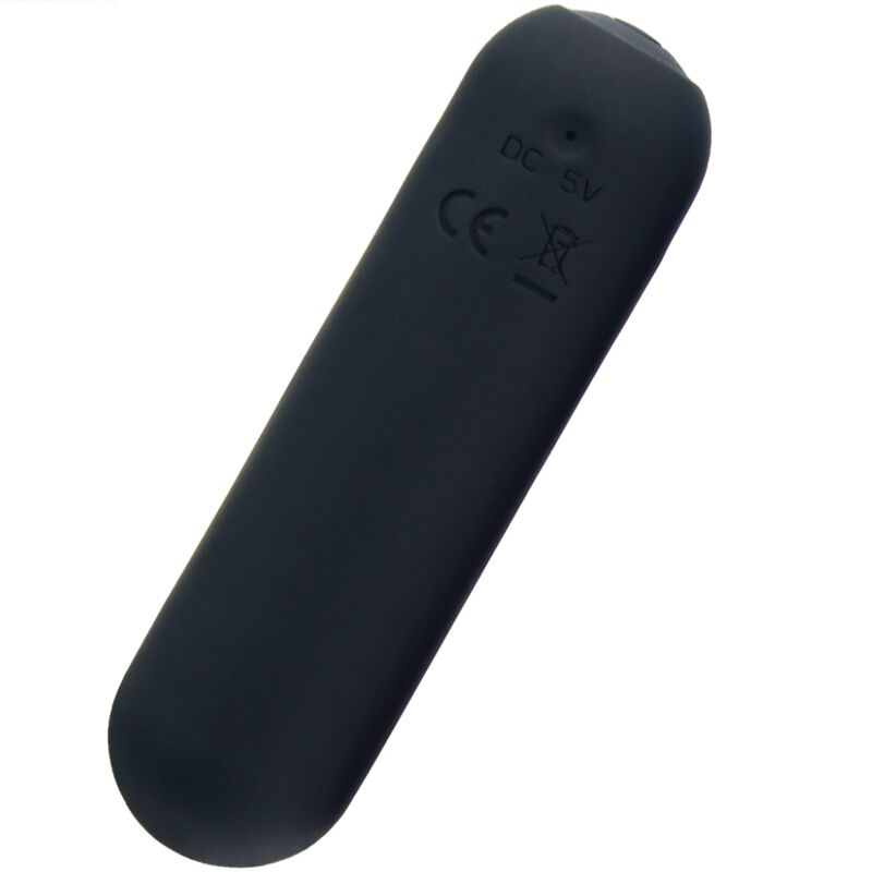 ARMONY - SPLASH HAHA SILICONE VIBRATING BULLET 10 VIBRATIONS 75 X 19 CM BLACK