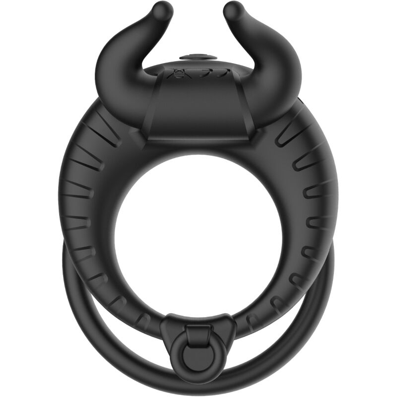 ARMONY - BULL'S PASSION VIBRATING RING 10 SPEEDS BLACK