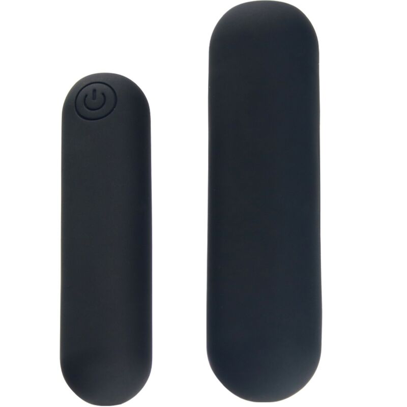 ARMONY - SPLASH HAHA SILICONE VIBRATING BULLET 10 VIBRATIONS 75 X 19 CM BLACK