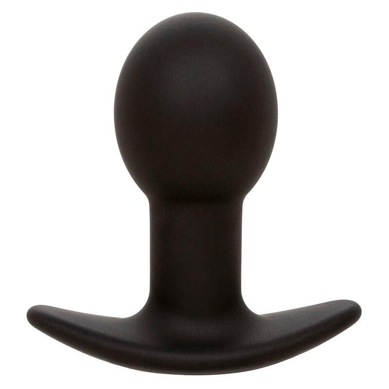 CALEXOTICS - ROCK BOTTOM ANAL PLUG 10 VIBRATIONS BLACK SILICONE