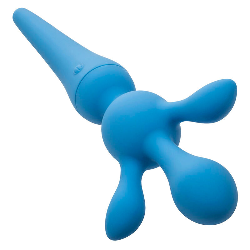 CALEXOTICS - COUTURE KIT VIBRATING WAND 10 VIBRATIONS BLUE