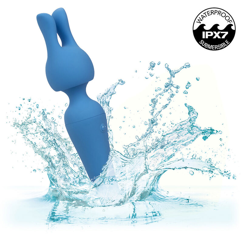 CALEXOTICS - COUTURE KIT VIBRATING WAND 10 VIBRATIONS BLUE