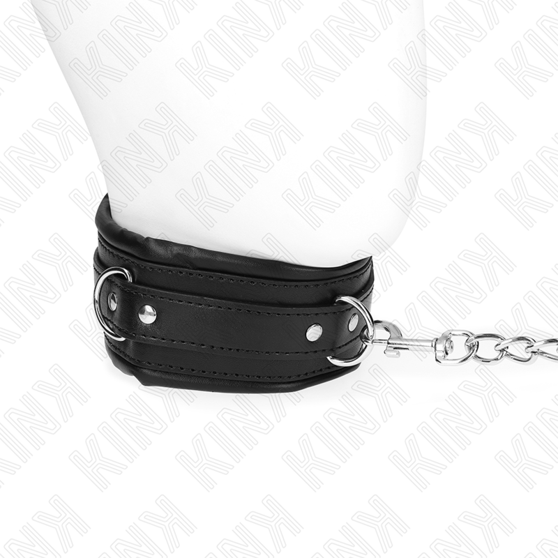 KINK - 65 CM HEAVY DUTY COLLAR WITH LEASH MODEL 4 ADJUSTABLE 36.5-50 CM