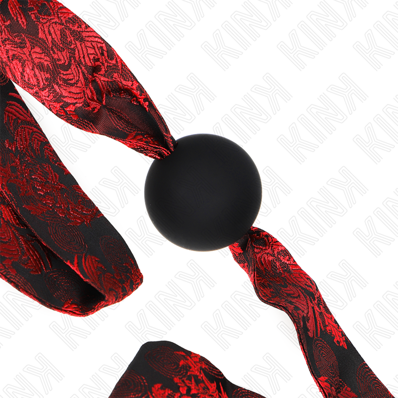 KINK - SCANDAL SILICONE BALL GAG 4.5 CM MODEL 2 146 x 4 CM