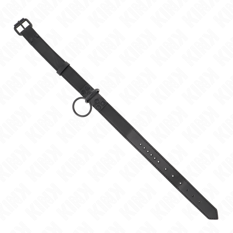 KINK - 65 CM DARK ADJUSTABLE STRAP COLLAR 37-54 CM X 3 CM