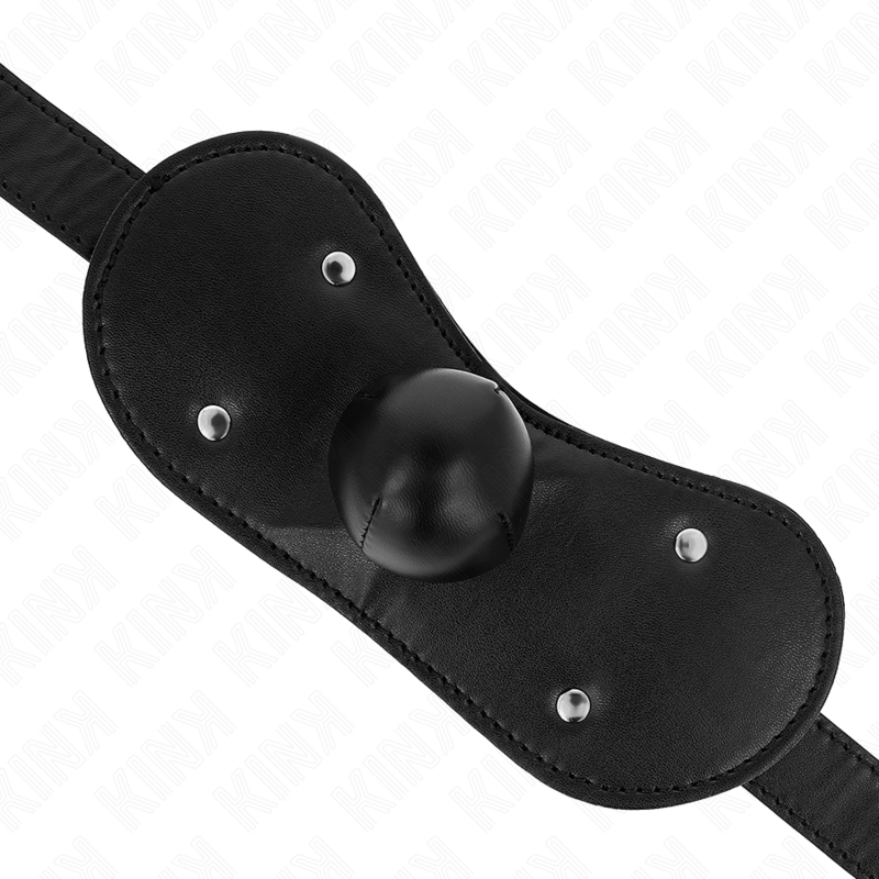KINK - ADJUSTABLE LOCKABLE BALL GAG MOUTH MASK 42-60 CM