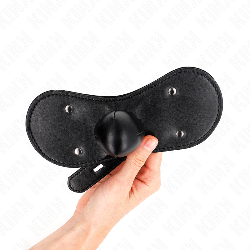 KINK - ADJUSTABLE LOCKABLE BALL GAG MOUTH MASK 42-60 CM