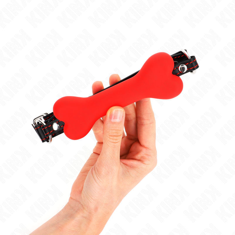 KINK - 12 CM RED BONE GAG 63 x 2 CM