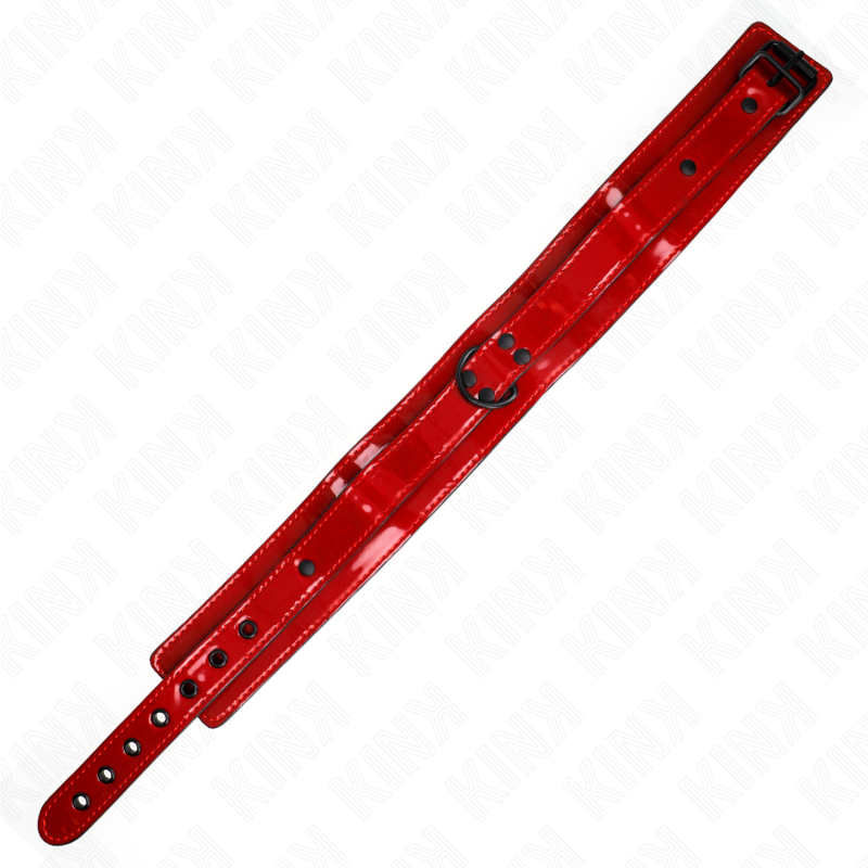 KINK - WINE RED ADJUSTABLE COLLAR 37.5-49.5 CM X 5 CM