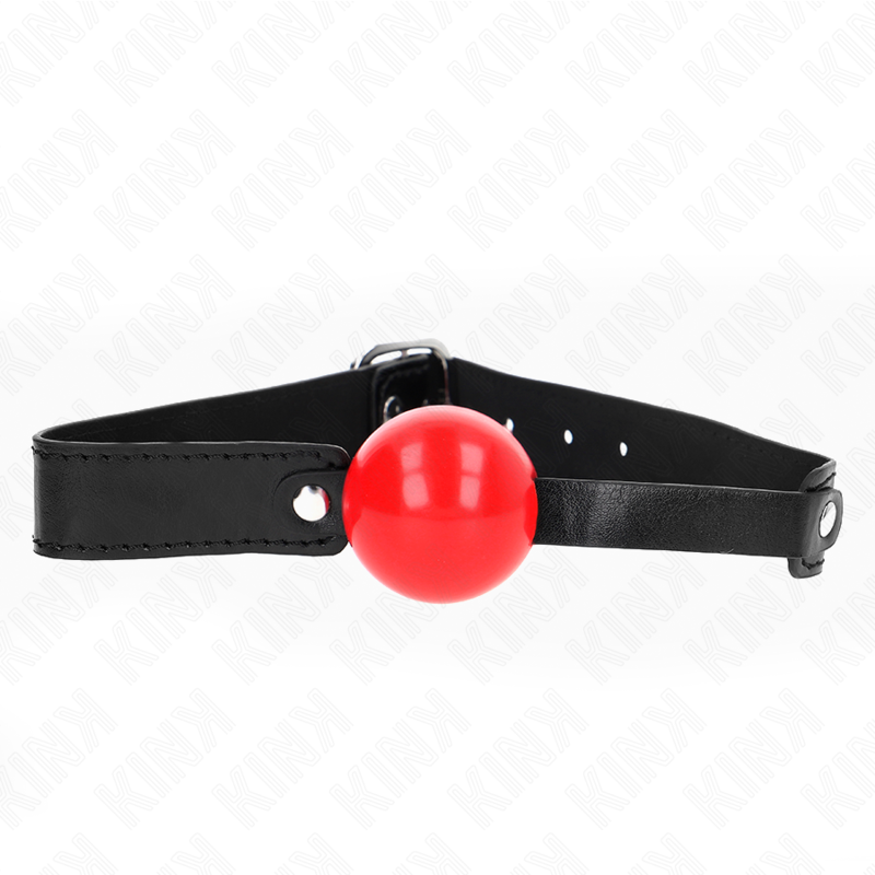 KINK - BALL GAG 4 CM SOFT TPE MODEL 1 66 x 2.5 CM ADJUSTABLE 41-61 CM