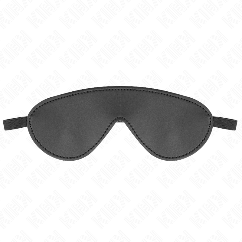 KINK - SINGLE LEATHER BLINDFOLD 19.5 x 7.5 CM