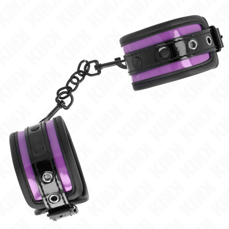 KINK - LILAC NEOPRENE WRISTBANDS ADJUSTABLE 21-28 CM X 5 CM