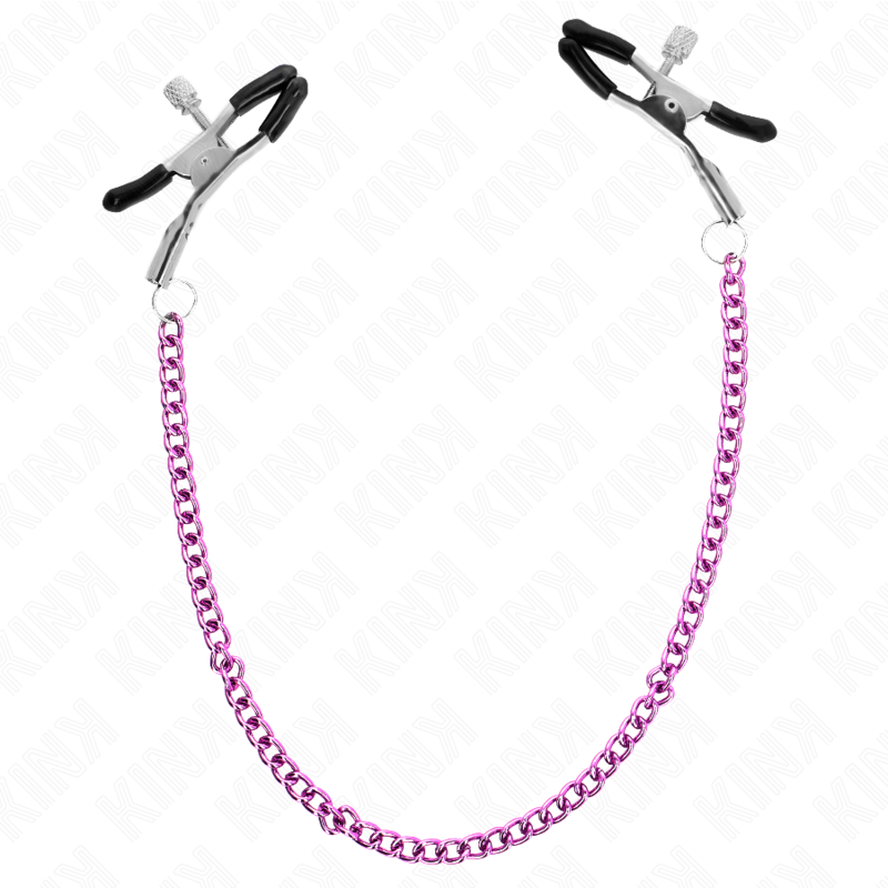 KINK - PURPLE CHAIN NIPPLE CLAMPS 30 CM