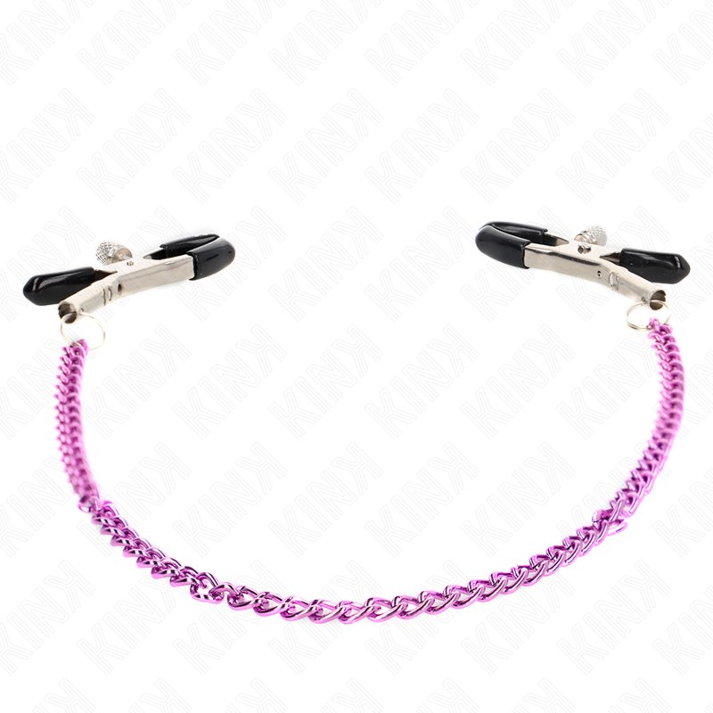 KINK - PURPLE CHAIN NIPPLE CLAMPS 30 CM