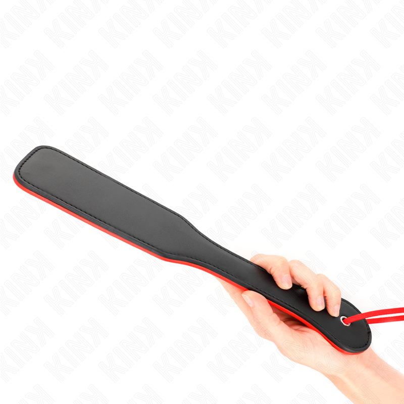 KINK - DOUBLE-SIDED PADDLE RED AND BLACK 32 X 6 CM