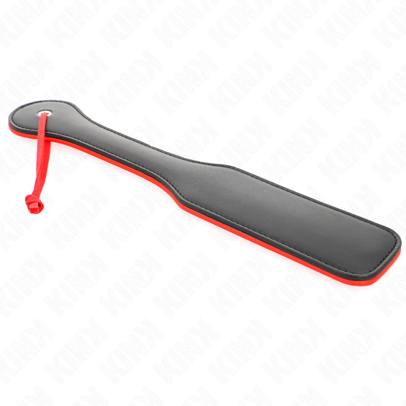 KINK - DOUBLE-SIDED PADDLE RED AND BLACK 32 X 6 CM