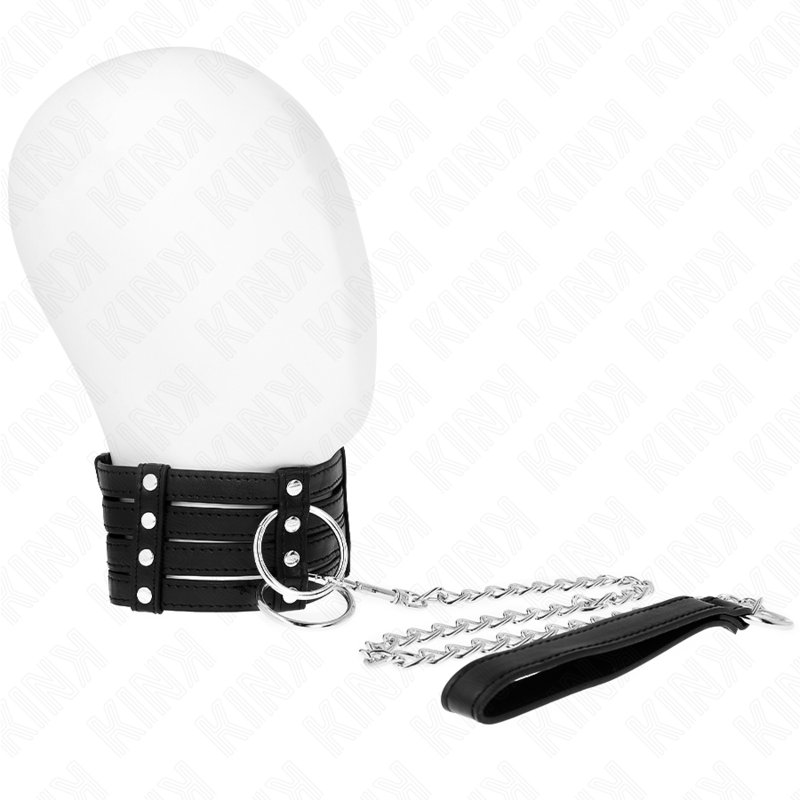 KINK - 65 CM SUB STYLE ADJUSTABLE LEASH COLLAR 35-51 CM X 7 CM