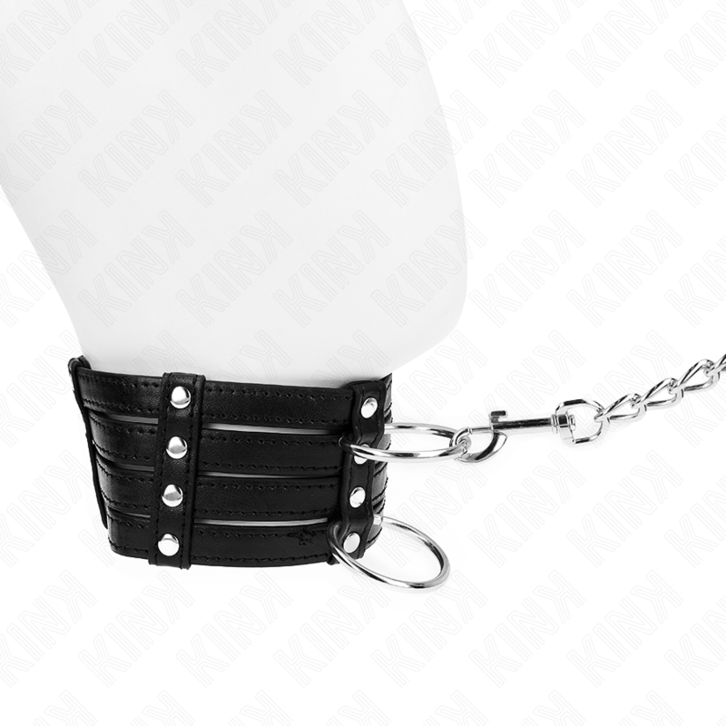 KINK - 65 CM SUB STYLE ADJUSTABLE LEASH COLLAR 35-51 CM X 7 CM