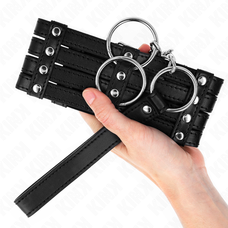 KINK - 65 CM SUB STYLE ADJUSTABLE LEASH COLLAR 35-51 CM X 7 CM