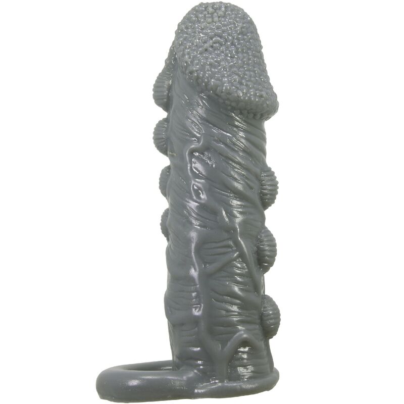 PRETTY LOVE - REALISTIC PENIS ENLARGING AND DELAY SLEEVE - GREY