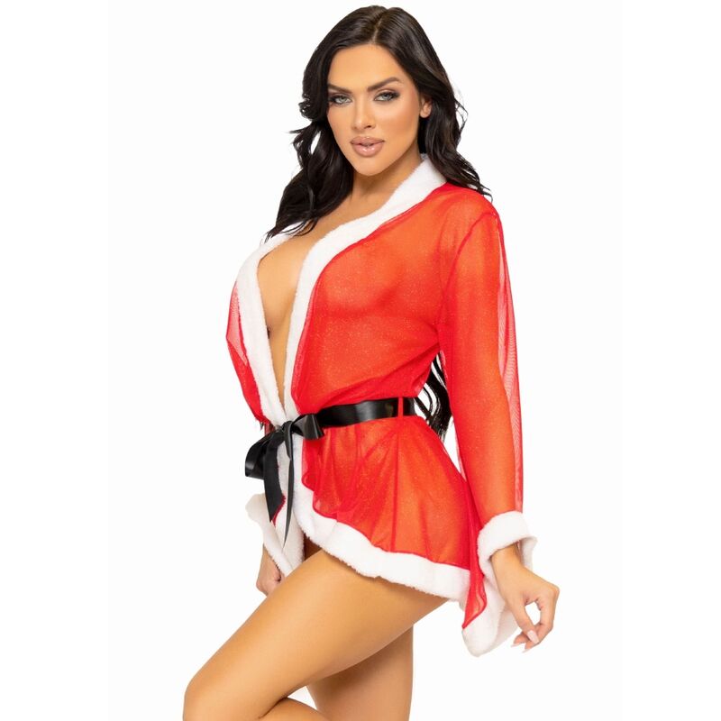 LEG AVENUE - SEXY SANTA RED CHRISTMAS BABY SHIRTS COSTUME M/L