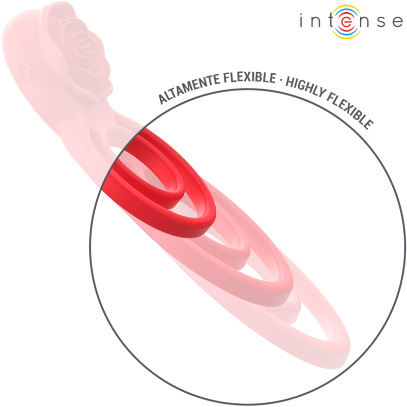 INTENSE - GAIL PINK STIMULATING 10 VIBRATIONS RED REMOTE CONTROL