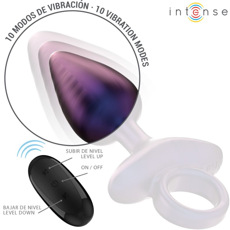 INTENSE - MICHAEL PLUG ANAL VIBRATOR MODEL 2 REMOTE CONTROL