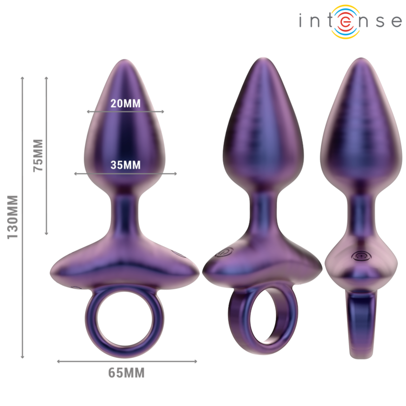 INTENSE - MICHAEL PLUG ANAL VIBRATOR MODEL 2 REMOTE CONTROL