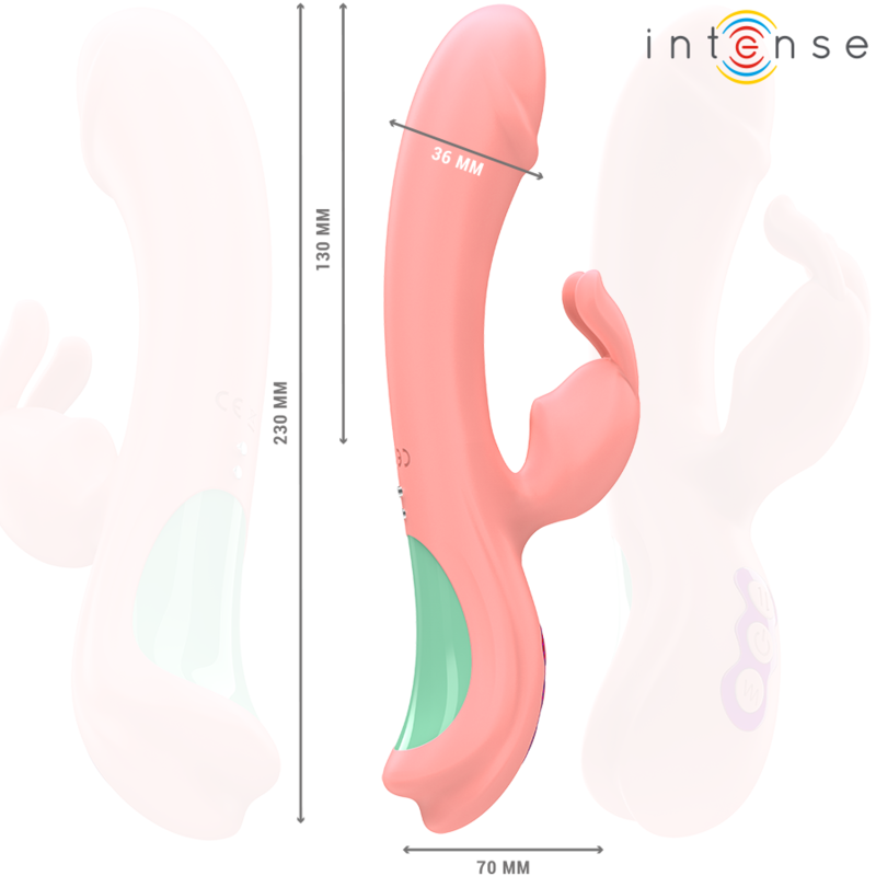 Sex Divinity- RACHEL RABBIT VIBRATOR 5 VIBRATIONS PINK