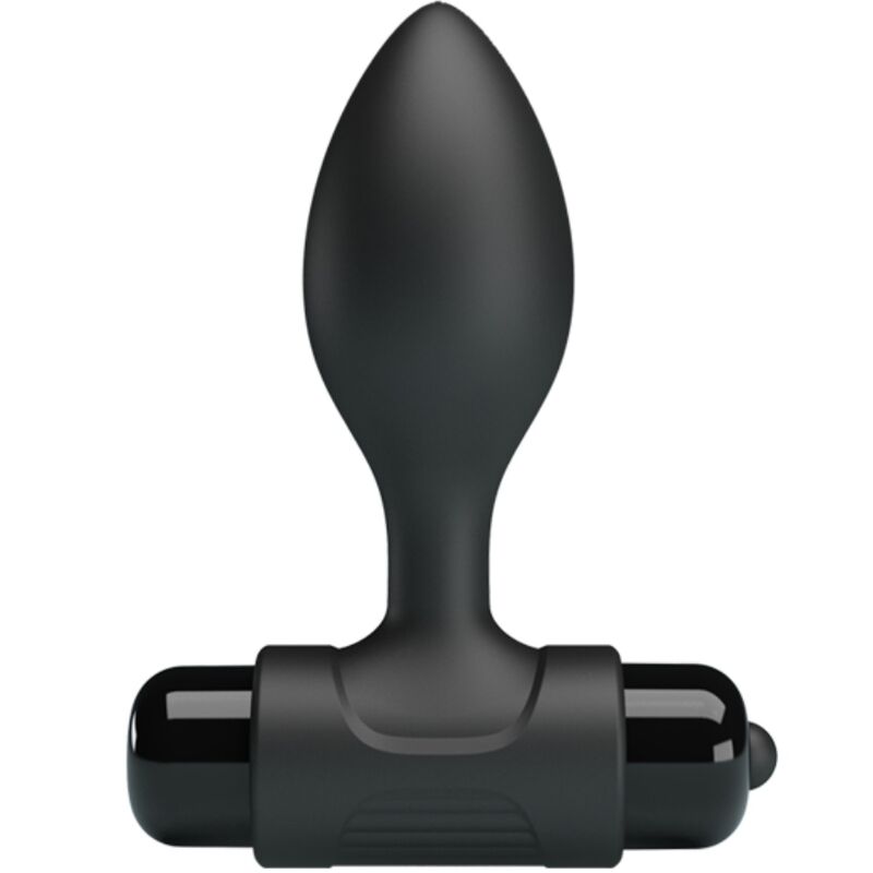 PRETTY LOVE - VIBRATING BUTT PLUG ANAL 10 VIBRATIONS BLACK