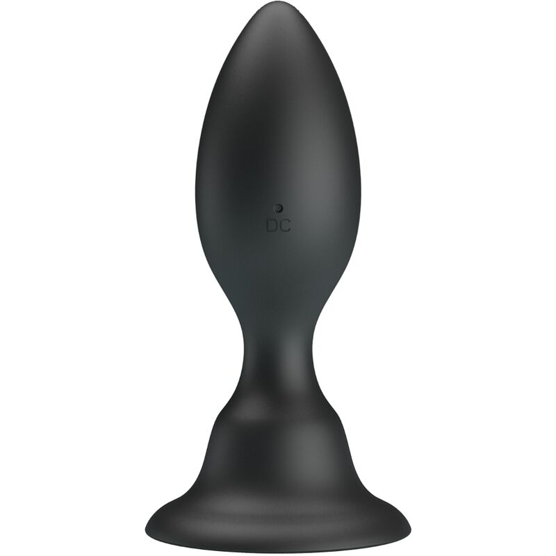 PRETTY LOVE - BLACK VIBRATOR ANAL PLUG
