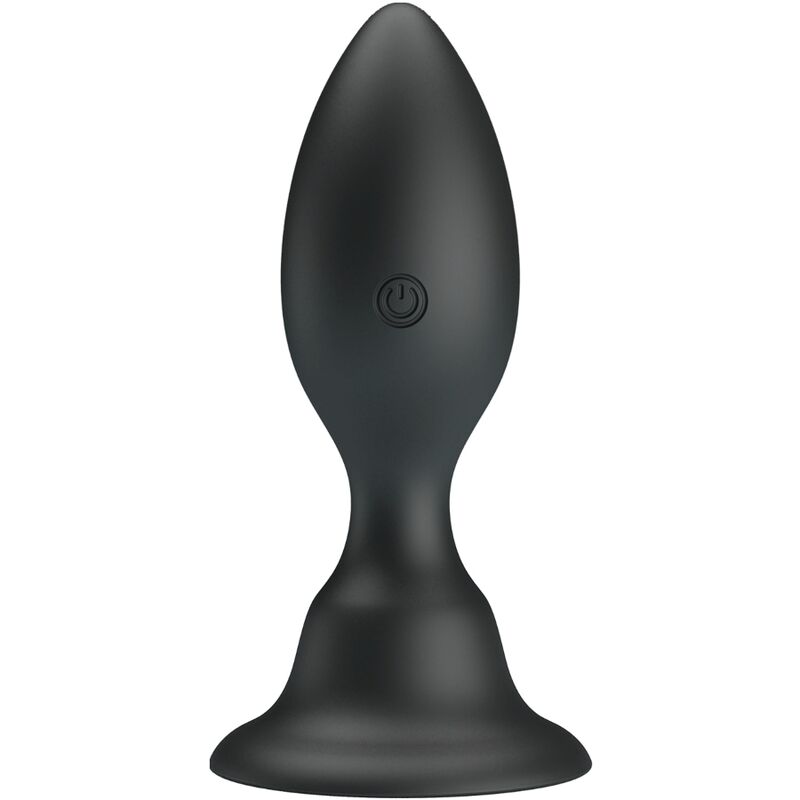 PRETTY LOVE - BLACK VIBRATOR ANAL PLUG