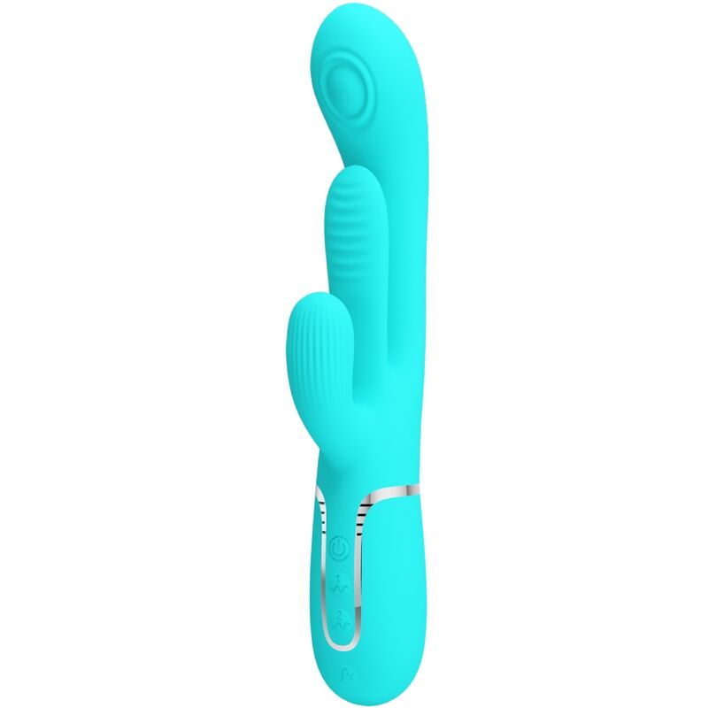 PRETTY LOVE - SHANIA TRIPLE RABBIT VIBRATOR MULTIFUNCTION 3 IN 1