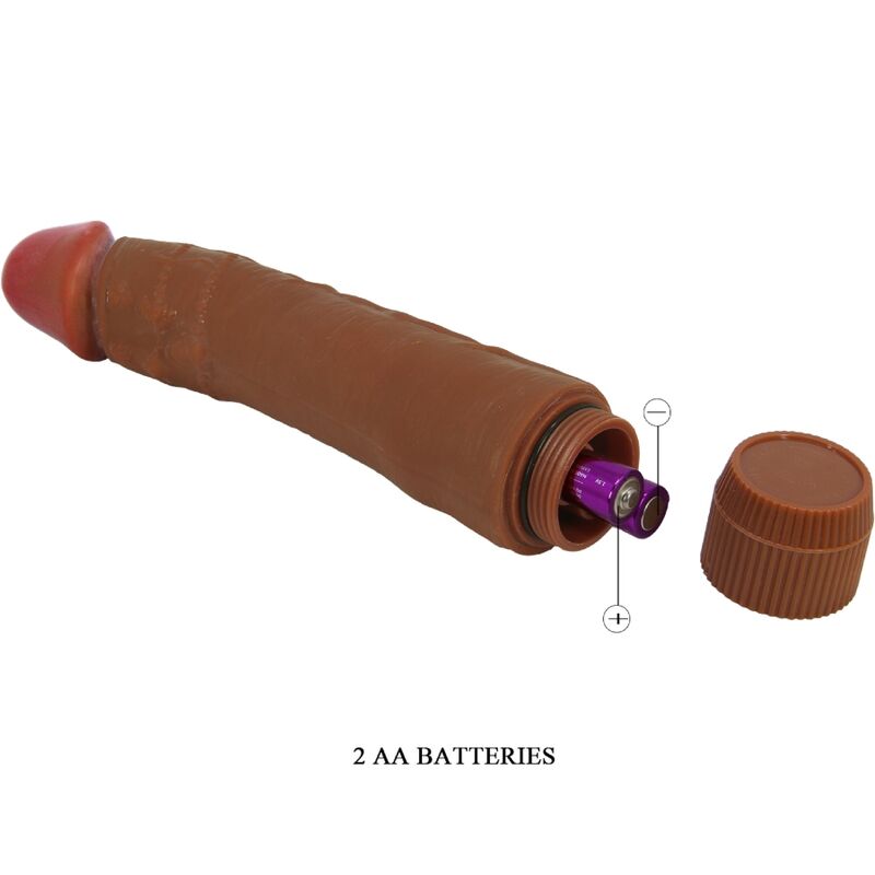 DANCE - DYBBUK REALISTIC VIBRATOR 24 CM MULATO
