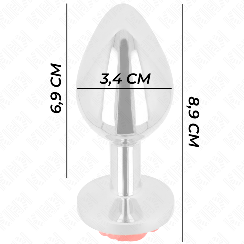 KINK - RED ROSE ANAL PLUG SIZE M