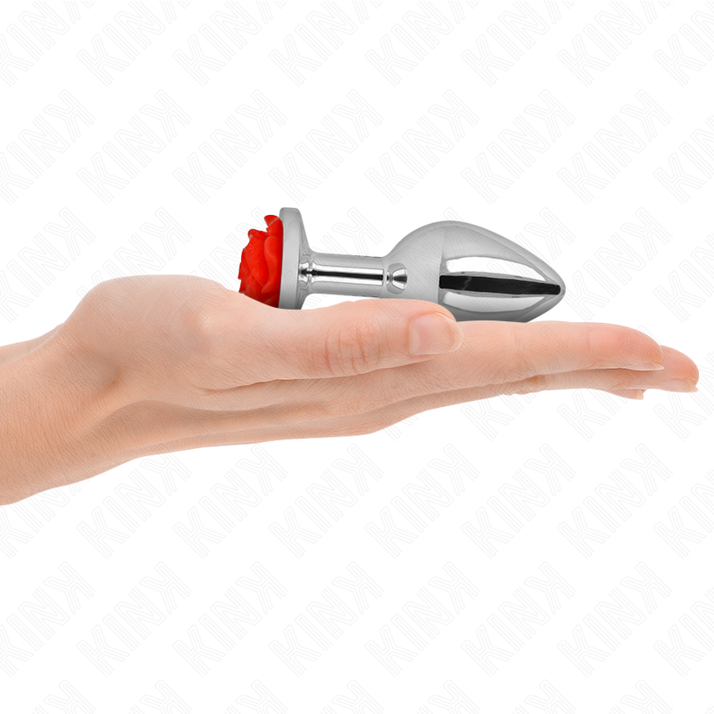 KINK - RED ROSE ANAL PLUG SIZE M