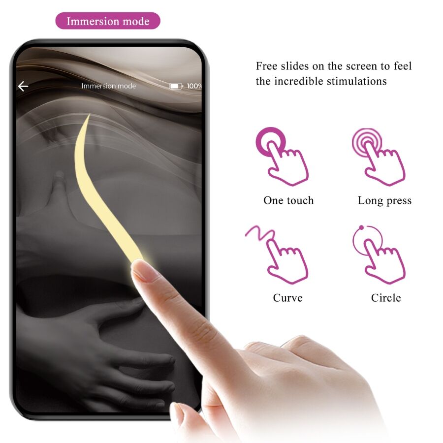 PRETTY LOVE - LEVIATHAN APP-CONTROLLED VIBRATOR PURPLE